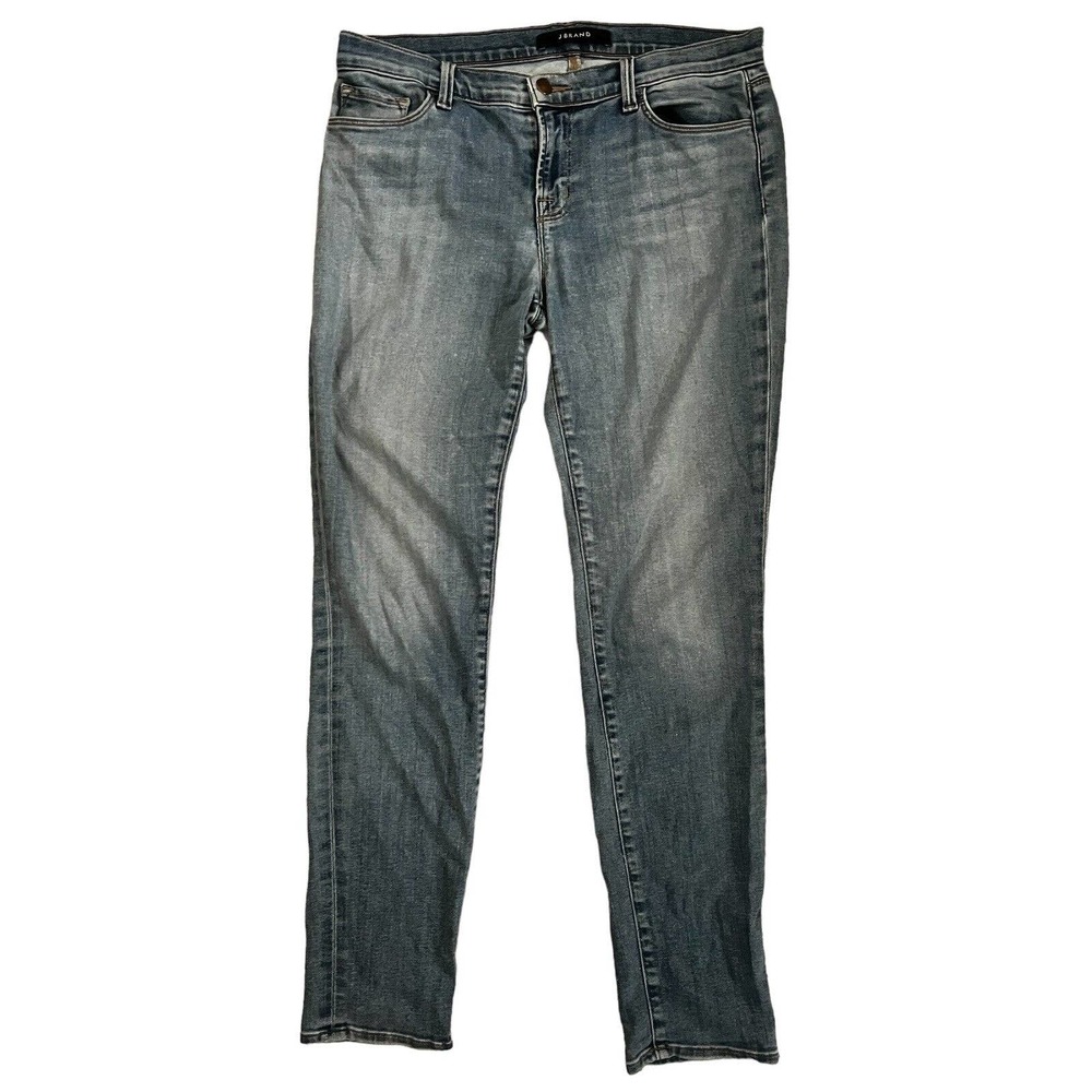 🌵 J Brand Women's Skinny Leg Imagine Mid-Rise Distressed Denim Jeans - Size 28